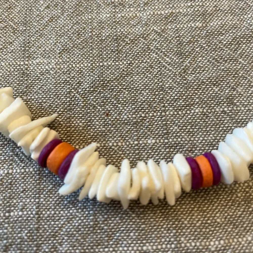 Puka shell necklace